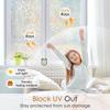 45x300cm Window Privacy Film Stained Glass Window Film Mosaic Static Cling Decorative Window Vinyl, Removable Rainbow Window Tint