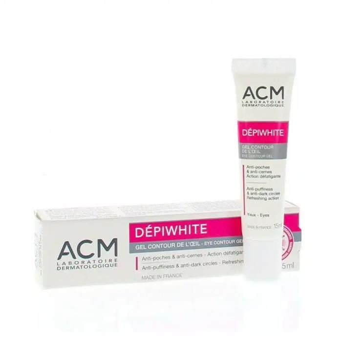 Gel Contour De l'Oeil - ACM - Dépiwhite - 15ml - Sans Parabène - Anti-cernes Et Poches