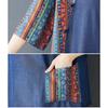 DIMANAF Plus Size Pants Suits Women Sets Suits Loose Tops Shirts Long Pants Cotton Vintage Casual Clothing Summer