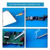 1pcs Anti-static Soldering Silicone Mat Heat-Resistant Work Pad For Hot Airs Guns Soldering Station Repair Desoldering Platform