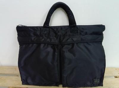 Yoshida Kaban Porter Tanker Briefcase Black Mens Business Bag 30x40cm