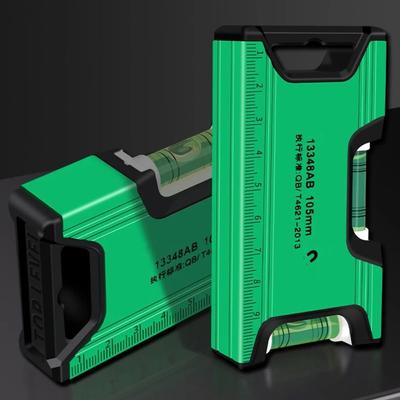 With Metric Magnetic Level Gauge Horizontal & Vertical Measure Level Ruler Portable Angle Finder