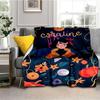 Coraline Movie Throw Blanket Super Soft Kawaii Perfect for Travel Bedding Couch Sofa Bed Birthday Gift Home Textile