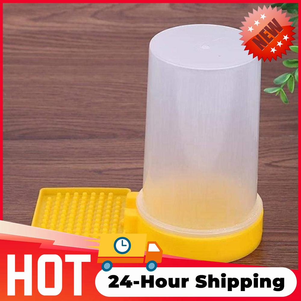 1-5PCS Bee Feeder High-Capacity Bee Waterer Bee Drinking Water Point Type Water Feeder Beekeeping Honey Bee Feeder Watering Tool
