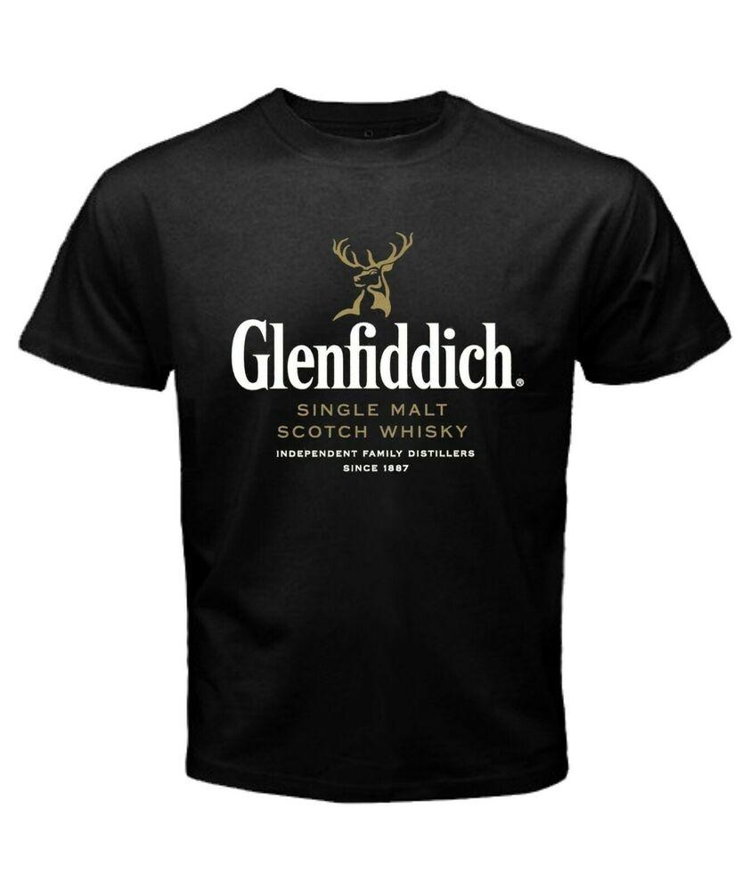 

Glenfiddich-In Dependent Family Distillers-Sin Ce 1887- черная футболка унисекс