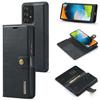 Per Samsung Galaxy A53 5G DG.MING Custodia per Telefono in Pelle Magnetica Staccabile con Texture Crazy Horse