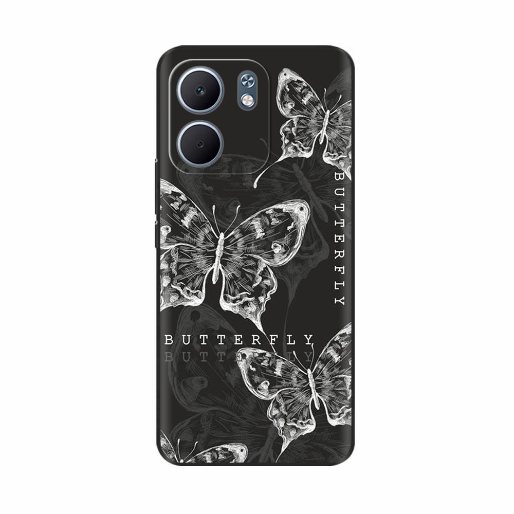 Phone Case For OPPO A5x Case 2025 Cute Painted Soft Black TPU Silicone Bumper Cover For OPPO A5x 4G 5G oppoA5X Cases Funda Coque