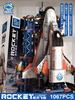 Roboty astronautów klocki Budowanie Rakieta kosmiczna samolot lotniczy Mech astronauty statek kosmiczny klocki zabawka prezent dla dzieci