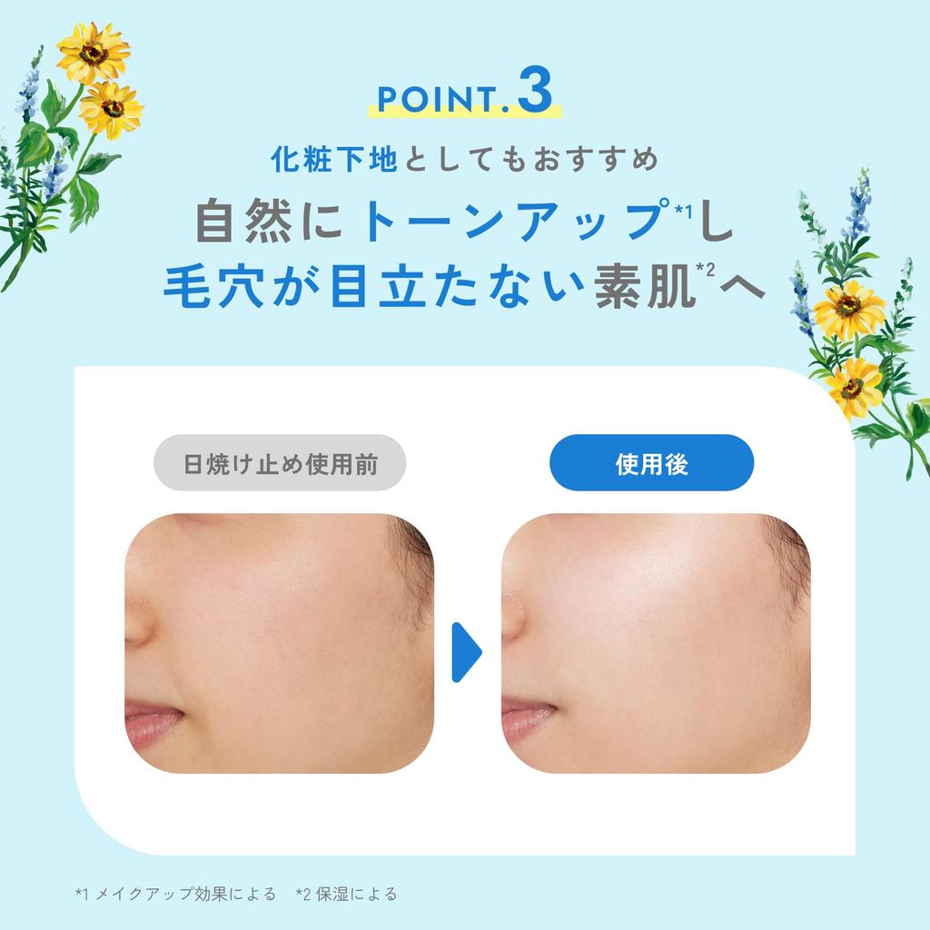 Chant A Charm UV Milk 100mL Sunscreen for Face and SPF50+ PA++ Body, Soap-free