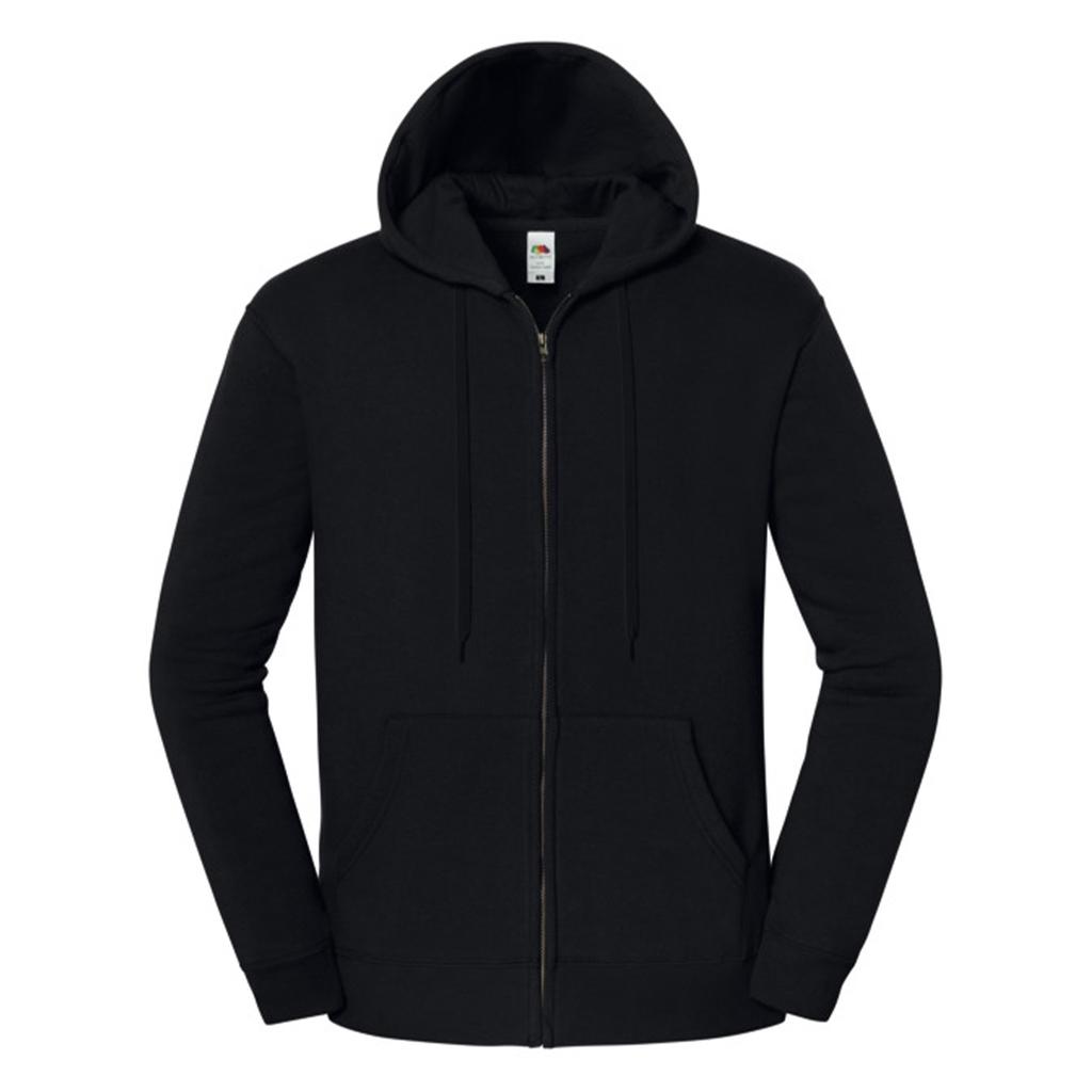 Fruit of the Loom Mens Iconic Premium Hooded Sweat Jacket