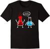 I Think You're Overreocting Funny Nerd Chemistry Shirt Black
