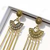 Bells Gypsy Carved Totem Jhumka Gift For Women Jewelry Dangle Earring Drop Earrings Studs Earrings