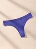 7 Stück Damen Strings Slips Baumwolle Gestreift Unterwäsche Sexy Unterhosen Einfarbiges Höschen Weiche G-Strings Damen Dessous Übergröße XS-XL