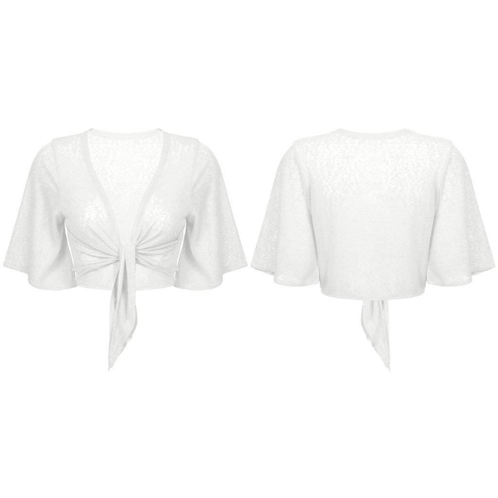 Verano mujer moda flare manga cárdigan suelto capea Bolero para vestidos de  fiesta comprar a buen precio — entrega gratuita, reseñas reales con fotos —  Joom