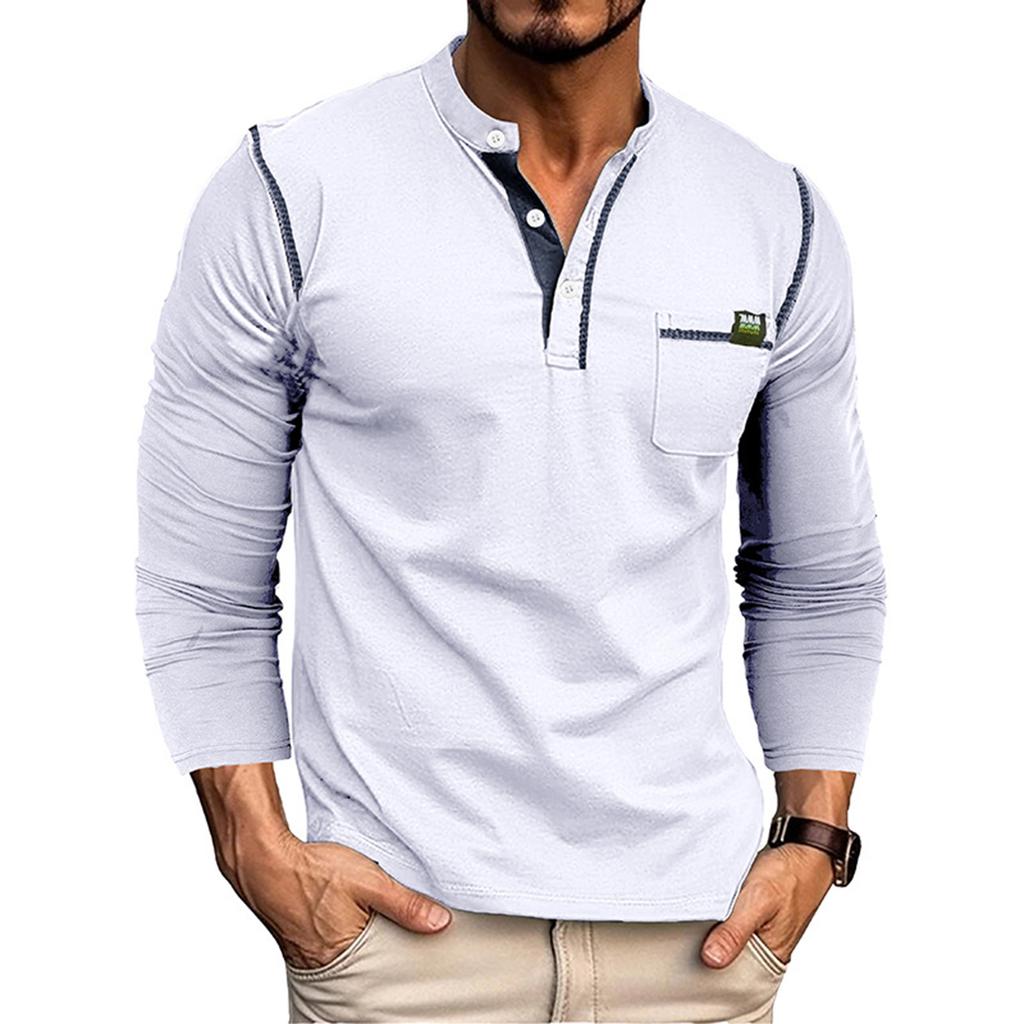 Pring And Men's Standing Collar Sweatshirt Is Outdoor Casual  Tops
