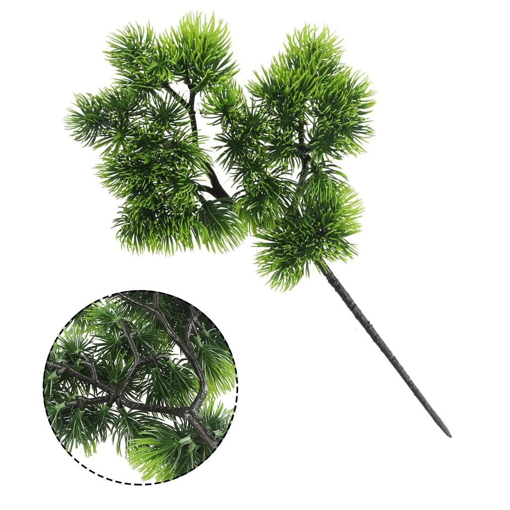 42 cm Künstliche Pflanze Hof Accessoires Auslage Büro Blumendekor Büro Kiefer Simulation Florale Dekoration