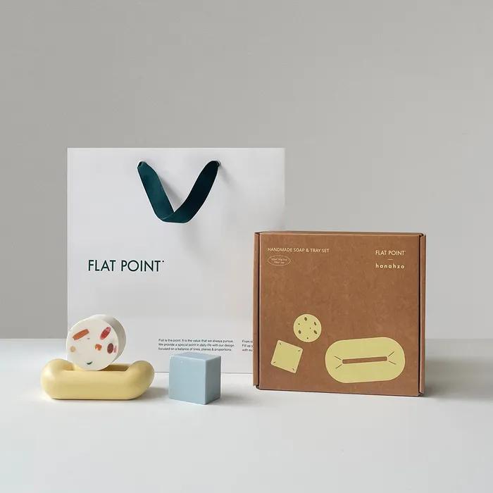 

[Flatpoint X Hanajjo] TUBE SOAP & TRAY SET