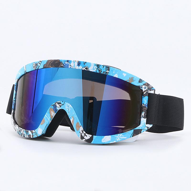 Unisex Ski- und Snowboardbrille mit Korrektionsgläsern - Winddichte Sportsonnenbrille für Bergsteigen