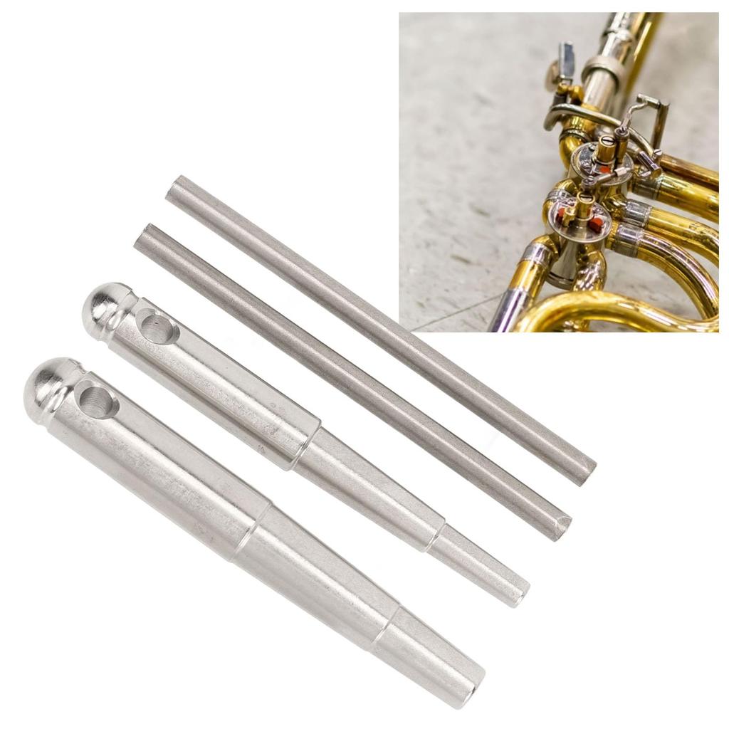 2PCS Trumpet Repair Handle Mouthpiece Truing Trumpet Maintenance Wrench for Repairing Metal Dent French Horn Tool, Trumpets, Materials, Removal,