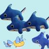 Adorable Stuffed Shark Dog Toy Soft And Cuddly For Children