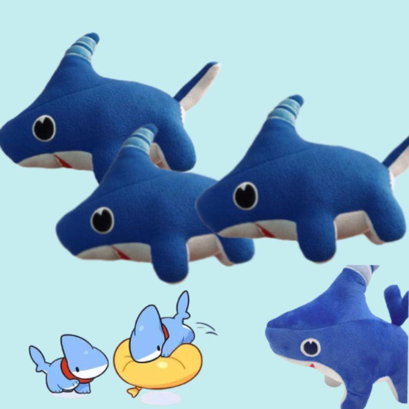 Adorable Stuffed Shark Dog Toy Soft And Cuddly For Children