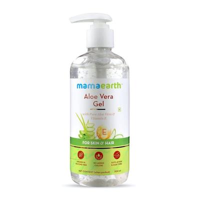 Aloe Vera ve E Vitamini içeren cilt ve saç jeli (300 ml), Cilt ve Saç için Saf Aloe Vera ve E Vitamini içeren Jel,