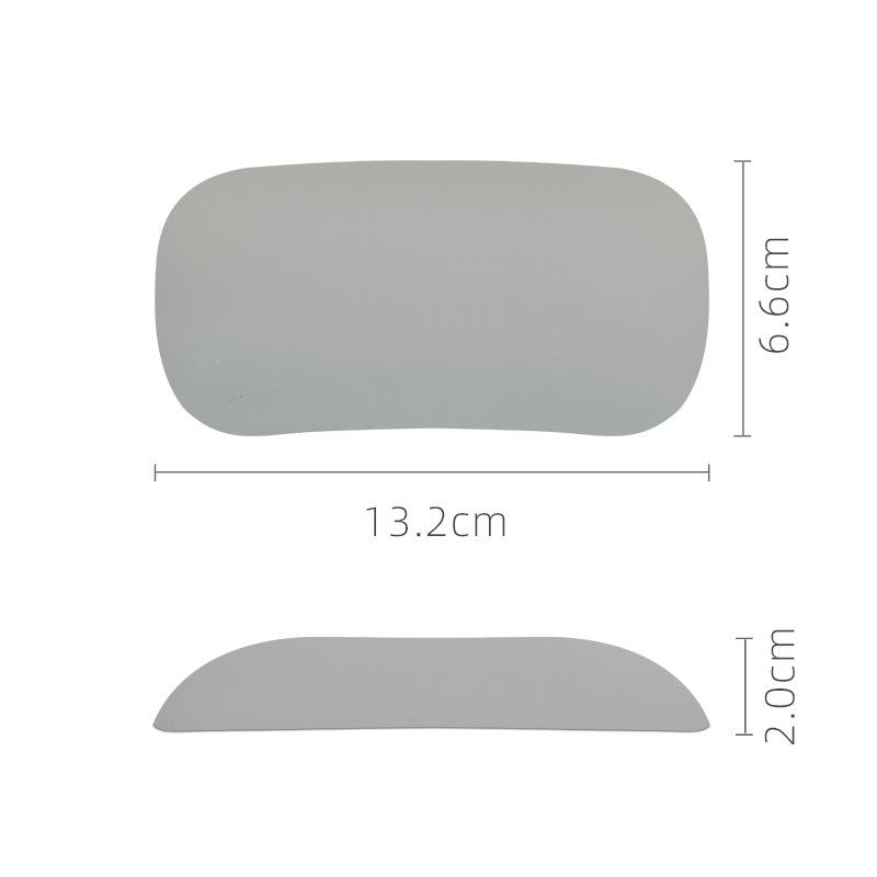 Odorless Silicone Wrist Rest Mouse Pad - Hand Protection & Comfort for Office Use