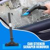 Car Window Sticker Removal Window Glue Cleaning Scraper Multifunctional Windshield Sticker Remover Scraper For Car Glass Glue