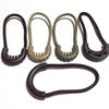 2pcs Zipper Pulls Cord Rope Ends Lock Zip Slider Replacement Fastener Loops For Clothing Bags