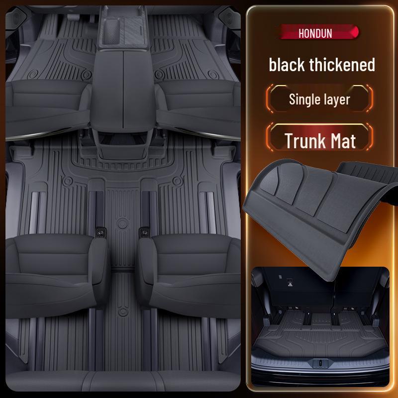 Compatible Carpet Mats for WEY Gaoshan 7-Seater TPE2025 Interior Modification