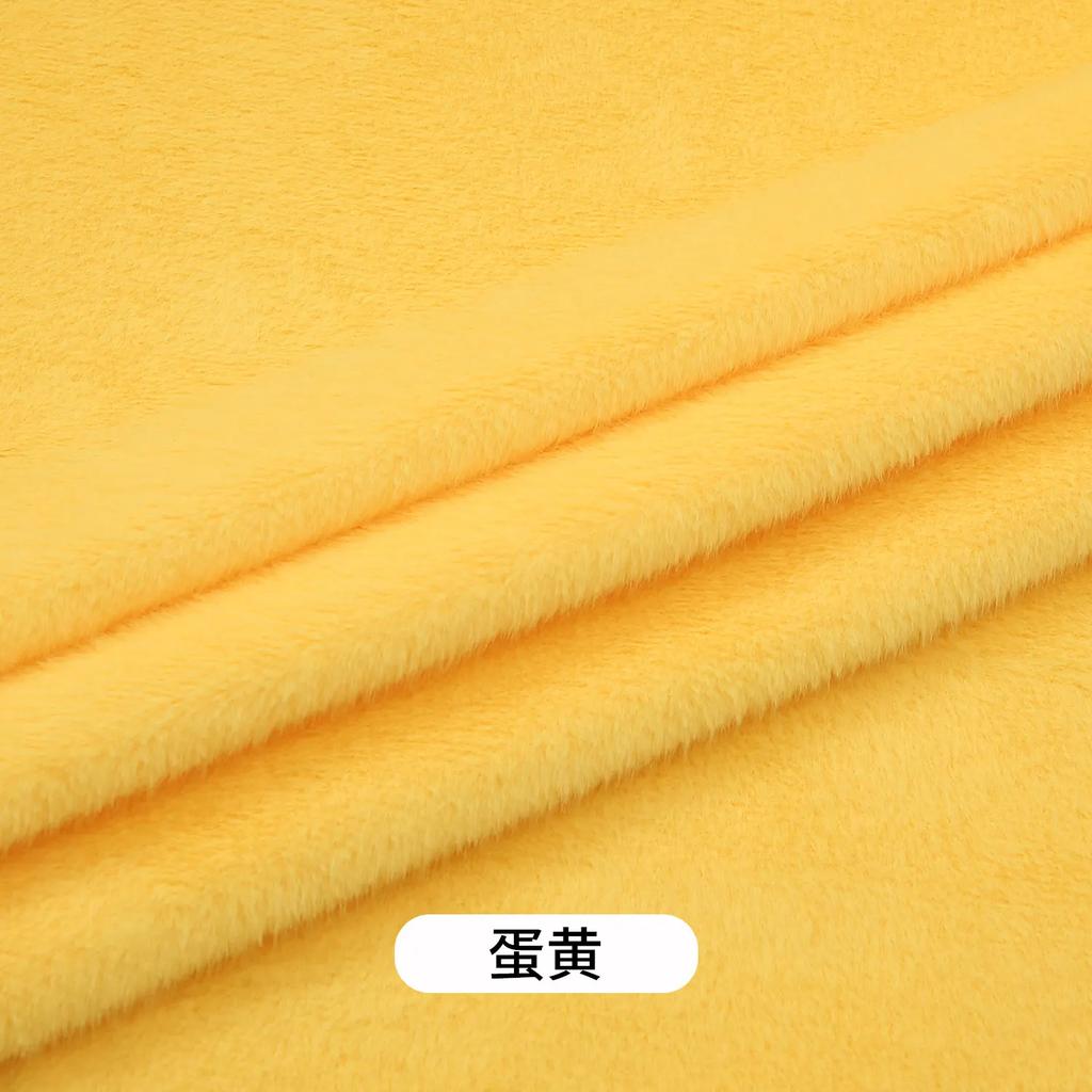 50x50cm 5mm Soft Breathable Elastic Faux Fur Fabric for Sewing Plush Toy Doll Scarf Hat Decorative Cloth Handmade DIY Fabrics