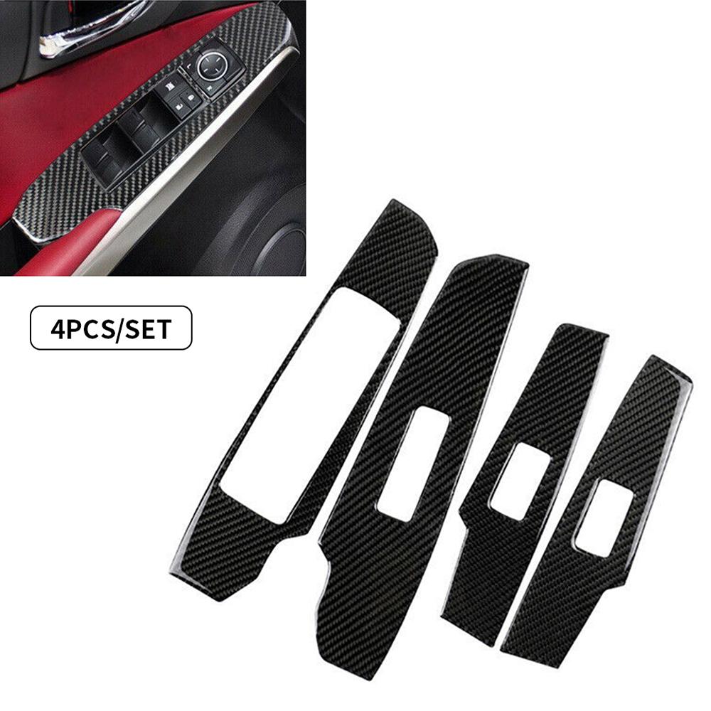 

Carbon Fiber Window Switch Panel Trim Cover For LHD Lexus IS250 IS350 2013-2020