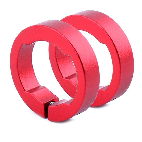 2Pcs Replacement Aluminum Alloy Bicycle Grip Handlebar Lock Rings for MTB