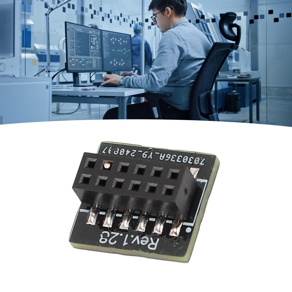 NewHail TPM2.0 Module TPM SPI 12 Broches Avec Infineon SLB 9670 Pour Carte Mère Gigabyte