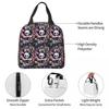 Chibis Murder Drones Uzi Doorman Fuzzy Insulated Lunch Bag for Women Office Cooler Thermal Food Box Tote Lunch Boxes Container