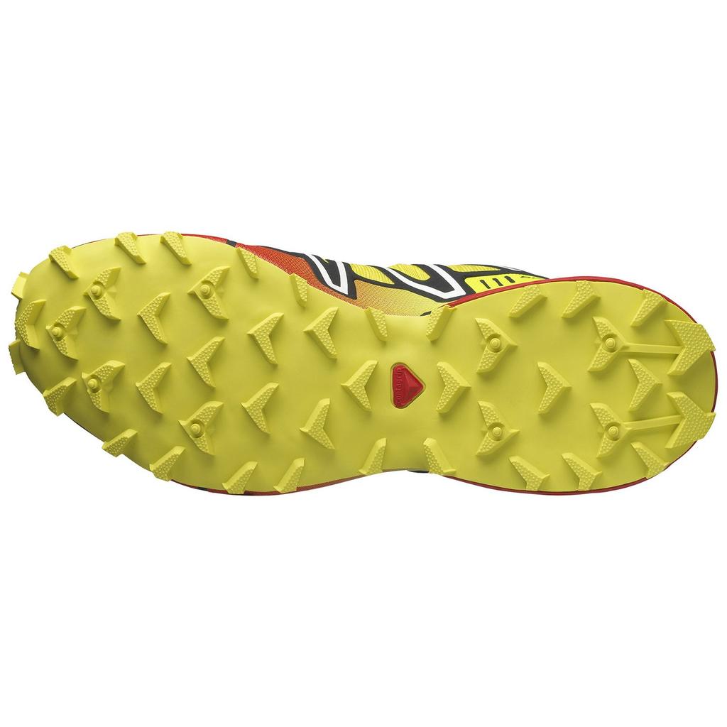 SALOMON Speedcross 3 Pohodlné Tlumící Odolné Nízké Outdoorové Funkční Boty Unisex Boty Žlutá Zelená 474936