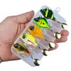 5Pcs Vibrating Metal Fishing Lures Artificial Hard Baits Spinner Spoon Lure For Long Distances Casting And Durability