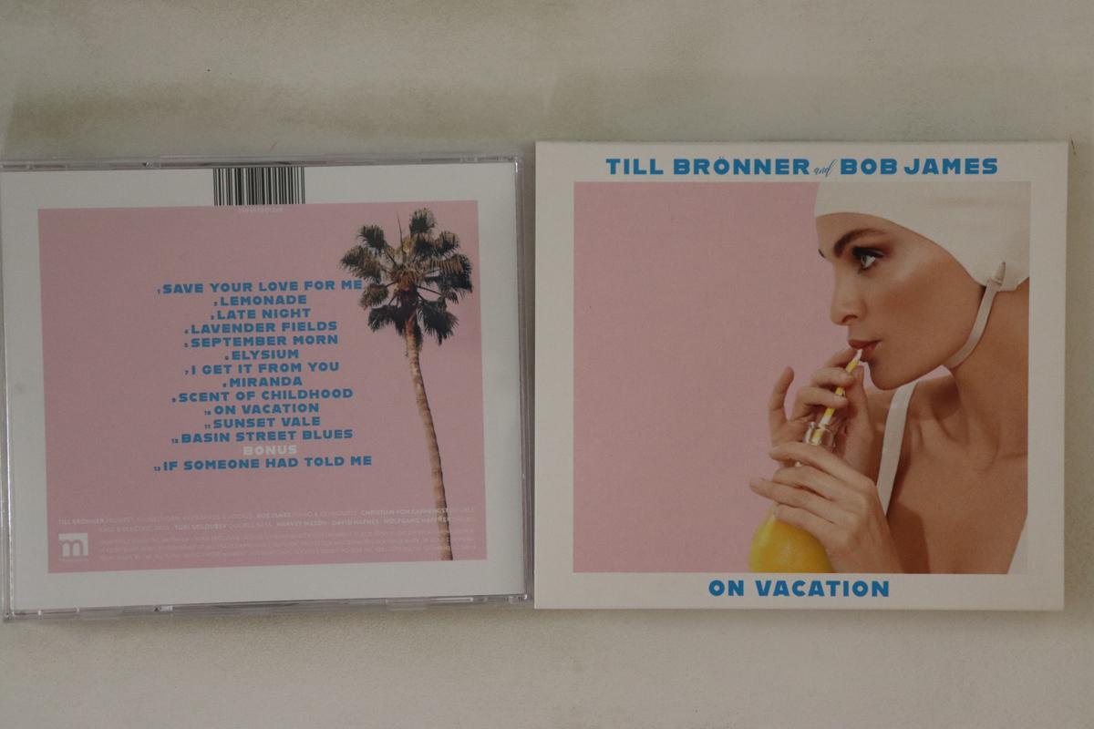 

CD TILL BRONNER BOB JAMES On Vacation 19439700122 MASTERWORKS 2020 Europe Jazz Used
