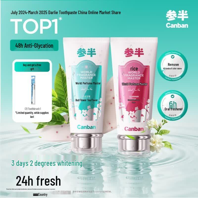 Canban Scented Whitening Toothpaste