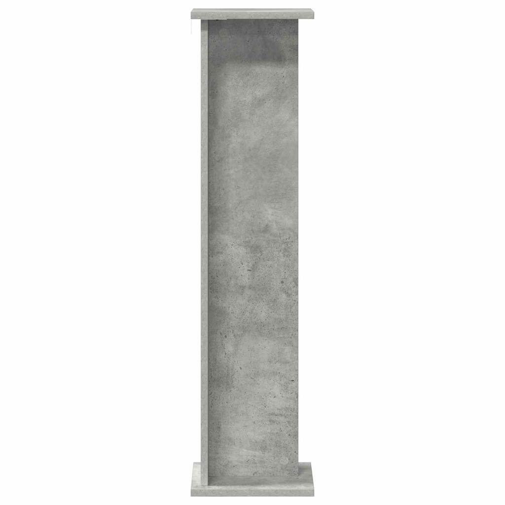 Plant Stand Concrete Grey 25 x 25.5 x 100.5 cm Particleboard