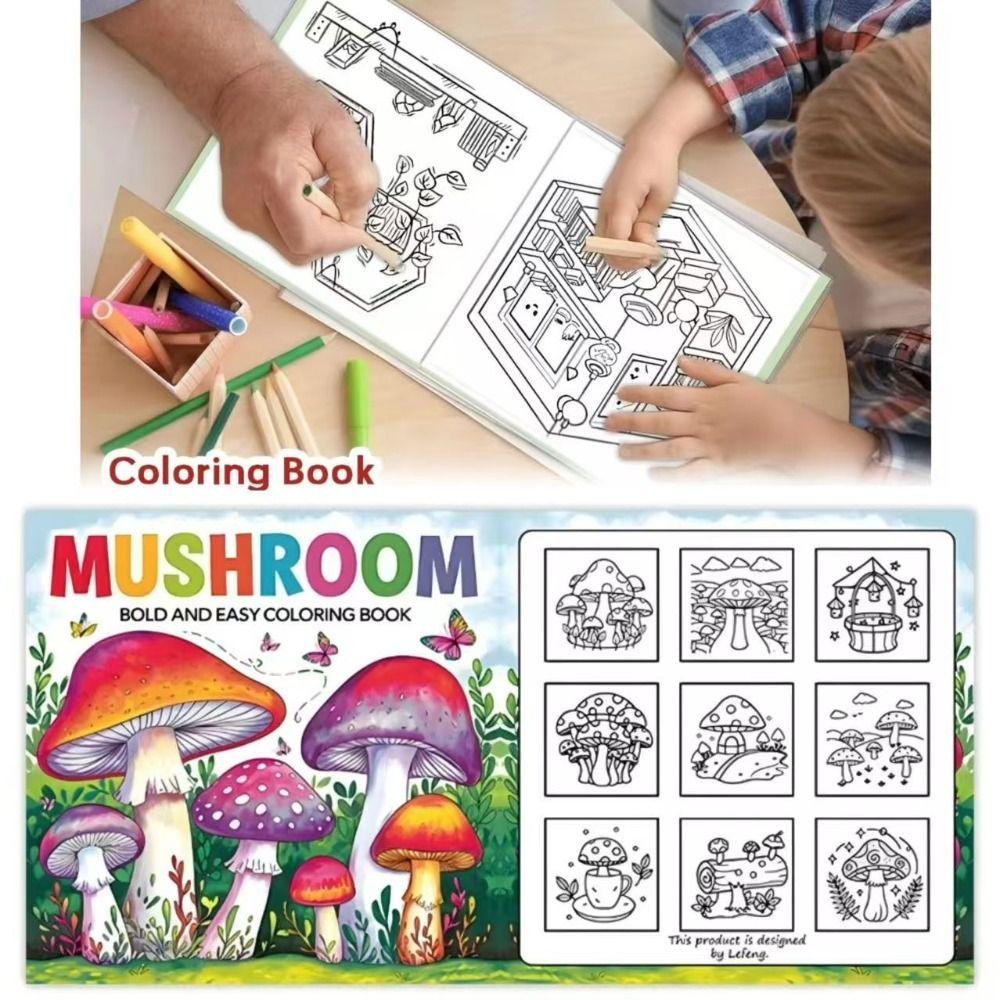 

Книжка-розмальовка з чарівними істотами Дошкільна освіта Книжка з дудлами Діти та Дорослі F