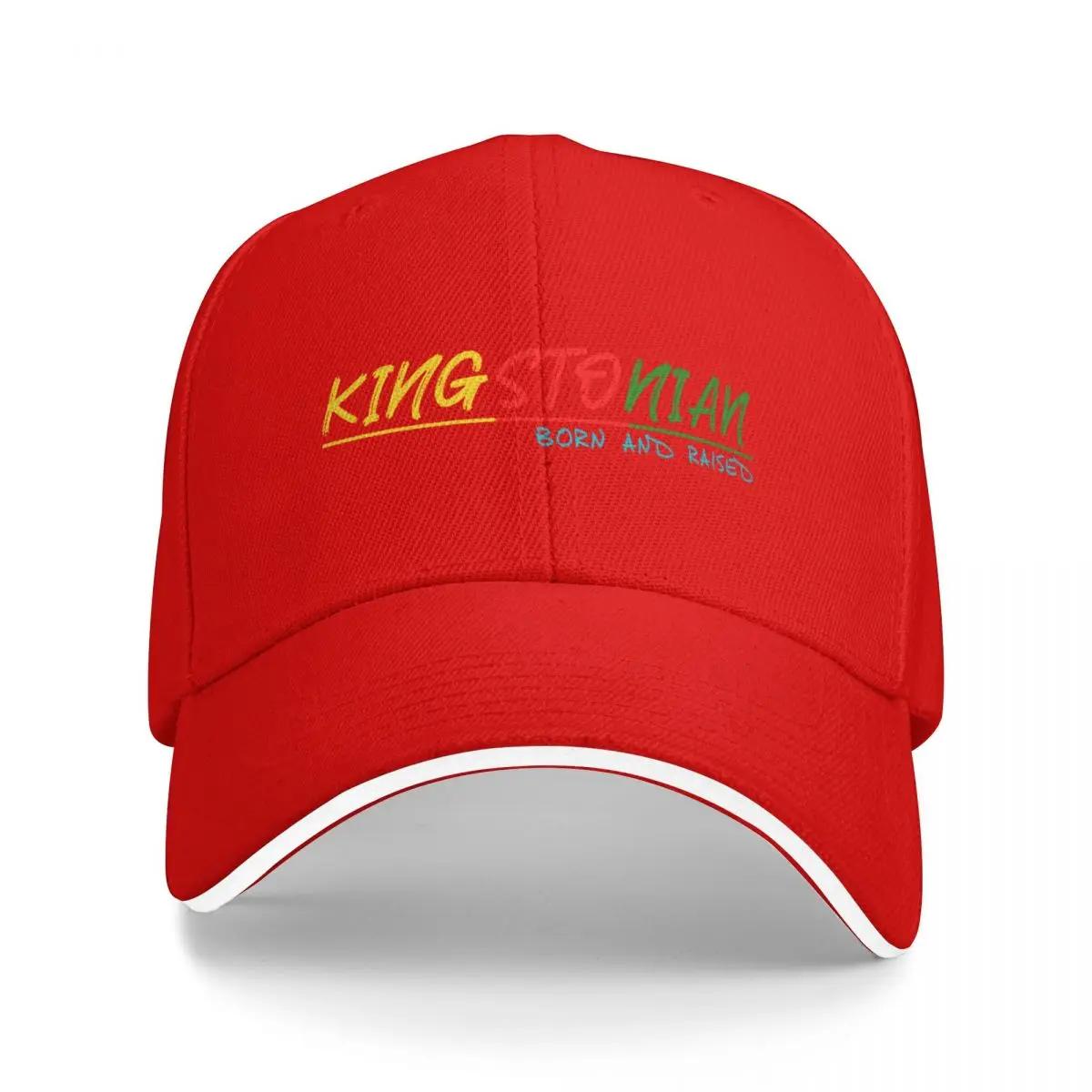 Kingstonian, Born & Raised Baseball Cap Wild Ball Hat Bobble Hat Hats Woman Men s