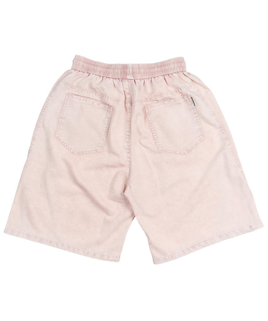 DOUBLE JD Pig Wash Curve Cut Shorts