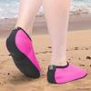 SEASOLES Pink Water Shoes Anti-Slip Quick-Dry Lightweight Soft Beach Sandals for Women Kids Size 30-33