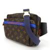 Used LOUIS VUITTON Waist bag Pacific Bum Bag M43828 Monogram Brown Brown Kim Jones