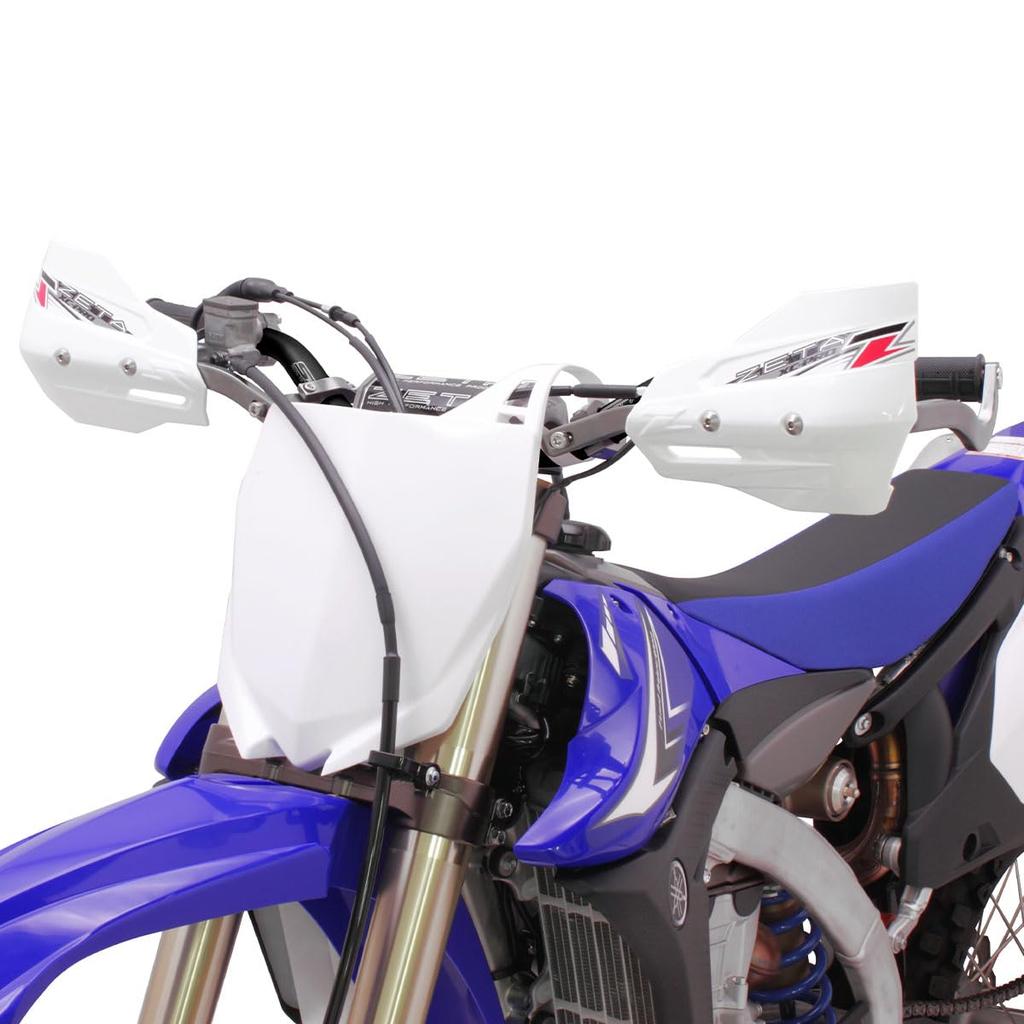 ZETA RACING Protector White Can be installed on Armor Handguard Series Protection Enduro Race Dirtfreak F5328 model XC-PRO Off-road (Old number