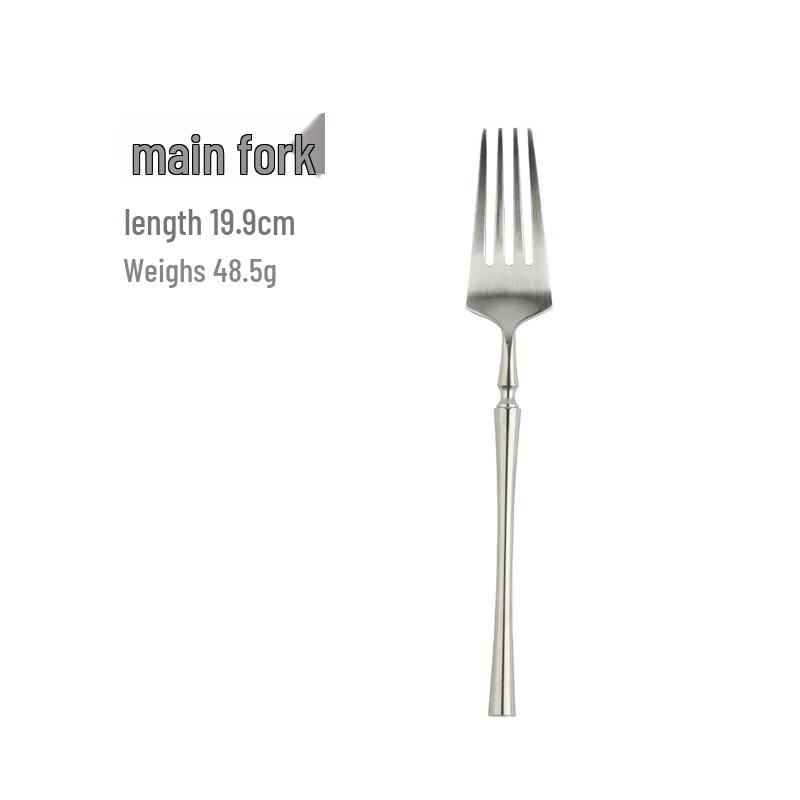 Zuozhixun Matte 304 Stainless Steel  Slender Waist  Dinner Forks