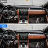 Augsti spīdīga automašīnas uzlīme Ūdensizturīga automašīnas iekšējā pašlīmējoša DIY plēve Koka graudi Vinila uzlīme Universāli auto interjera piederumi