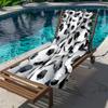 1Pc Contemporary Soccer Ball Beach Towel - Ultra-Absorbent Microfiber, Soft & Lightweight, Perfect For Beach, Parties, Camping