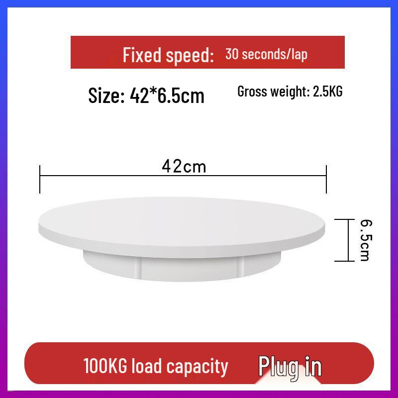 42cm Automatic Electric Rotating Display Stand for Photography and Live Video